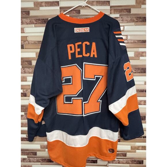 Michael Peca Vintage New York Islanders CCM Jersey Size XXL - Picture 2 of 7